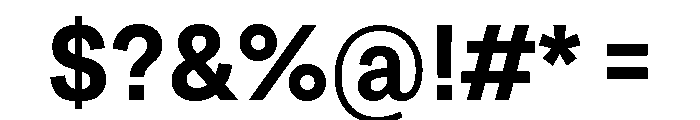 Grtsk Exa Semi Bold Font OTHER CHARS