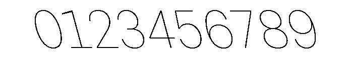 Grtsk Exa Thin Backslant Font OTHER CHARS