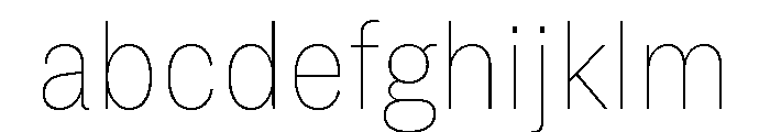 Grtsk Exa Thin FONT