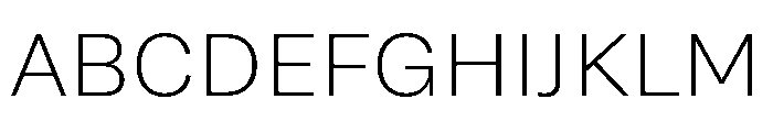 Grtsk Extra Light Font UPPERCASE