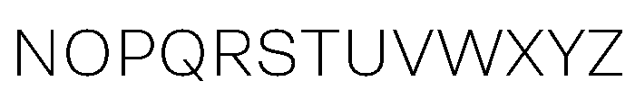 Grtsk Extra Light Font UPPERCASE