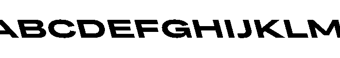 Grtsk Giga Bold Backslant Font UPPERCASE