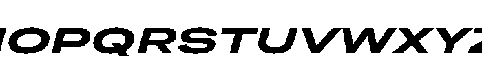 Grtsk Giga Bold Slant Font UPPERCASE