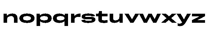 Grtsk Giga Bold Font LOWERCASE