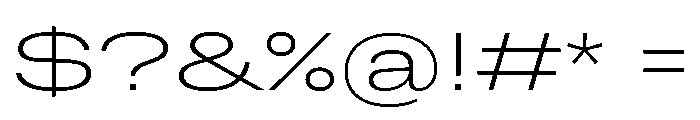 Grtsk Giga Extra Light Font OTHER CHARS