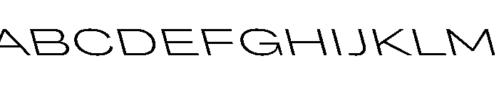 Grtsk Giga Light Backslant Font UPPERCASE
