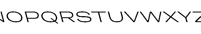 Grtsk Giga Light Backslant Font UPPERCASE