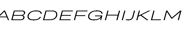 Grtsk Giga Light Slant Font UPPERCASE