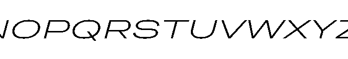 Grtsk Giga Light Slant Font UPPERCASE