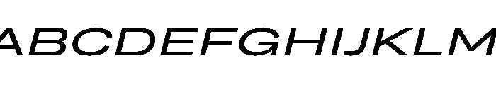Grtsk Giga Medium Slant Font UPPERCASE