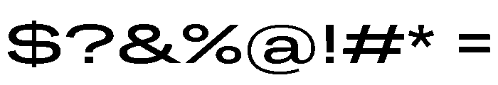 Grtsk Giga Medium Font OTHER CHARS
