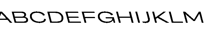 Grtsk Giga Regular Backslant Font UPPERCASE