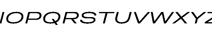 Grtsk Giga Regular Slant Font UPPERCASE