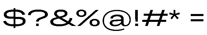 Grtsk Giga Regular Font OTHER CHARS