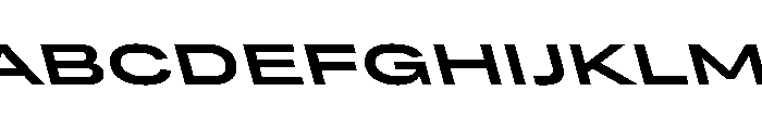 Grtsk Giga Semi Bold Backslant Font UPPERCASE