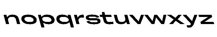 Grtsk Giga Semi Bold Backslant Font LOWERCASE
