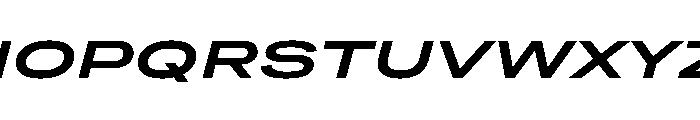 Grtsk Giga Semi Bold Slant Font UPPERCASE