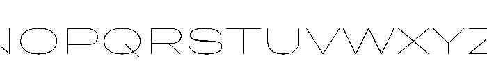 Grtsk Giga Thin Font UPPERCASE