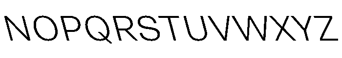 Grtsk Light Backslant Font UPPERCASE