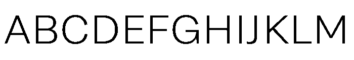 Grtsk Light Font UPPERCASE