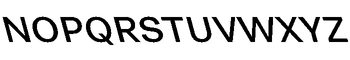 Grtsk Medium Backslant Font UPPERCASE