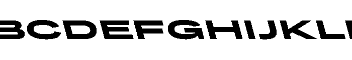 Grtsk Mega Bold Backslant Font UPPERCASE