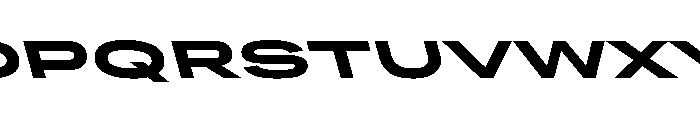 Grtsk Mega Bold Backslant Font UPPERCASE