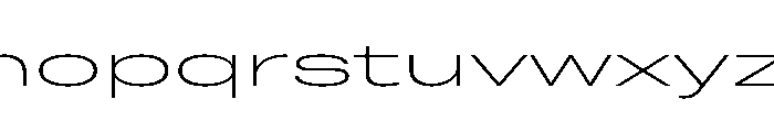 Grtsk Mega Extra Light Font LOWERCASE