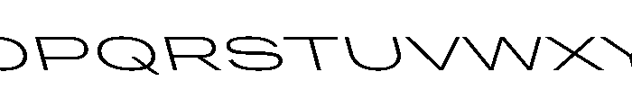 Grtsk Mega Light Backslant Font UPPERCASE