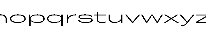 Grtsk Mega Light Font LOWERCASE