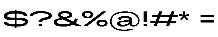 Grtsk Mega Medium Font OTHER CHARS