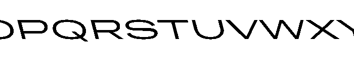 Grtsk Mega Regular Backslant Font UPPERCASE