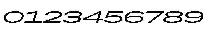Grtsk Mega Regular Slant Font OTHER CHARS