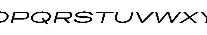 Grtsk Mega Regular Slant Font UPPERCASE