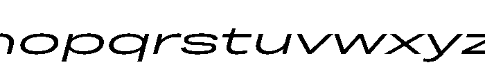 Grtsk Mega Regular Slant Font LOWERCASE