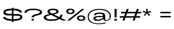 Grtsk Mega Regular Font OTHER CHARS