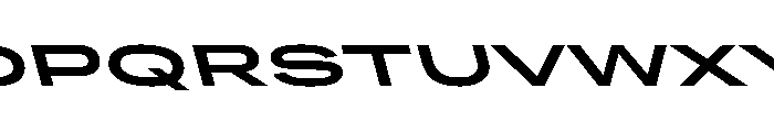 Grtsk Mega Semi Bold Backslant Font UPPERCASE