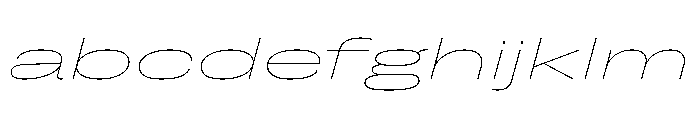 Grtsk Mega Thin Slant FONT