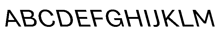 Grtsk Regular Backslant Font UPPERCASE