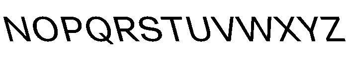 Grtsk Regular Backslant Font UPPERCASE