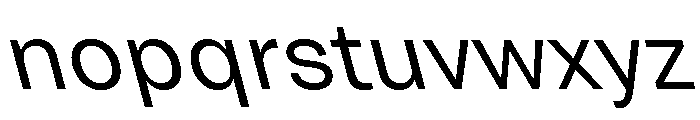 Grtsk Regular Backslant Font LOWERCASE