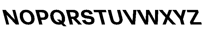 Grtsk Semi Bold Backslant Font UPPERCASE
