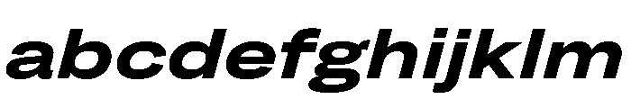 Grtsk Tera Bold Slant FONT