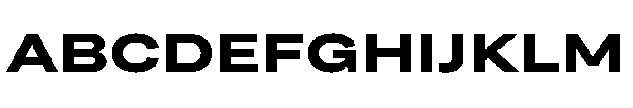 Grtsk Tera Bold Font UPPERCASE