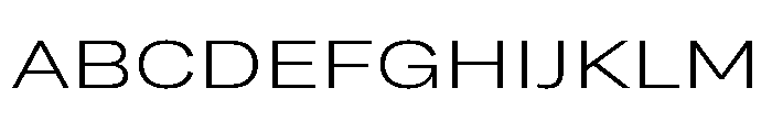 Grtsk Tera Light Font UPPERCASE
