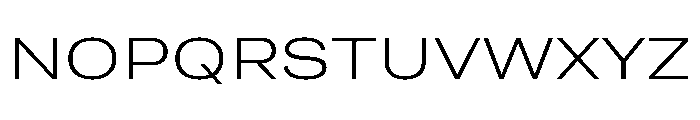 Grtsk Tera Light Font UPPERCASE
