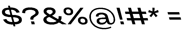Grtsk Tera Medium Backslant Font OTHER CHARS