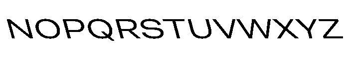 Grtsk Tera Regular Backslant Font UPPERCASE