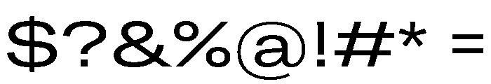 Grtsk Tera Regular Font OTHER CHARS