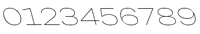 Grtsk Tera Thin Backslant Font OTHER CHARS